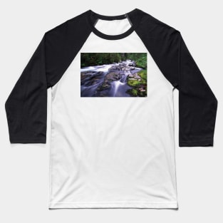 Paradise River Mt Rainier National Park Baseball T-Shirt